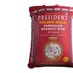 Prsident Golden Sella Parboiled Basmatiris