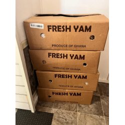 Friske Ghana Puna Yam Puna