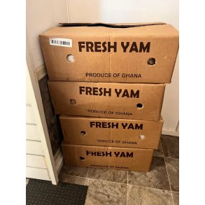 Friske Ghana Puna Yam Puna