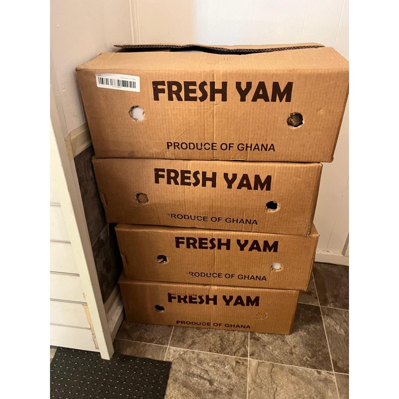 Friske Ghana Puna Yam Puna