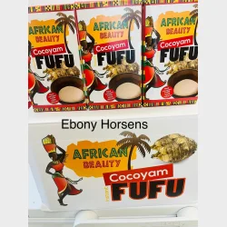 African Beauty Fufu Cocoyam