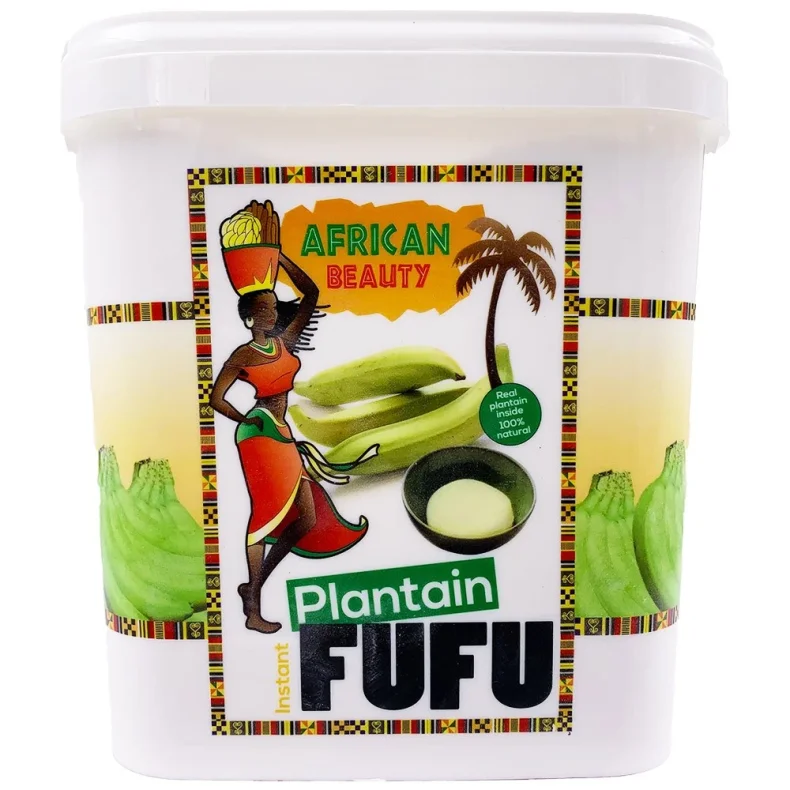 African Beauty Plantain Fufu 