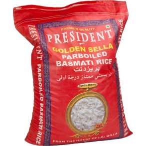 Pr�sident Golden Sella Parboiled Basmatiris