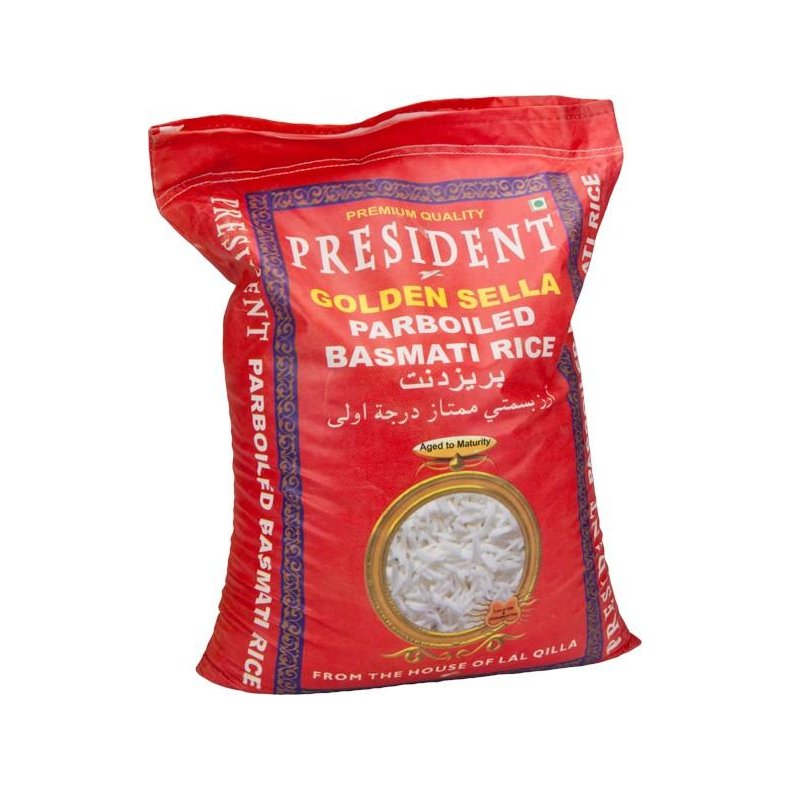 Prsident Golden Sella Parboiled Basmatiris