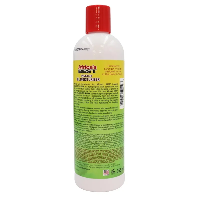 Afrikas bedste Shea Butter Instant Oil Moisturizer 16oz