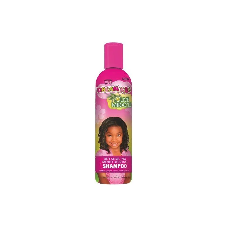 Arican Pride Dream Kids Olive Miracle Moisturizing Shampoo 12oz