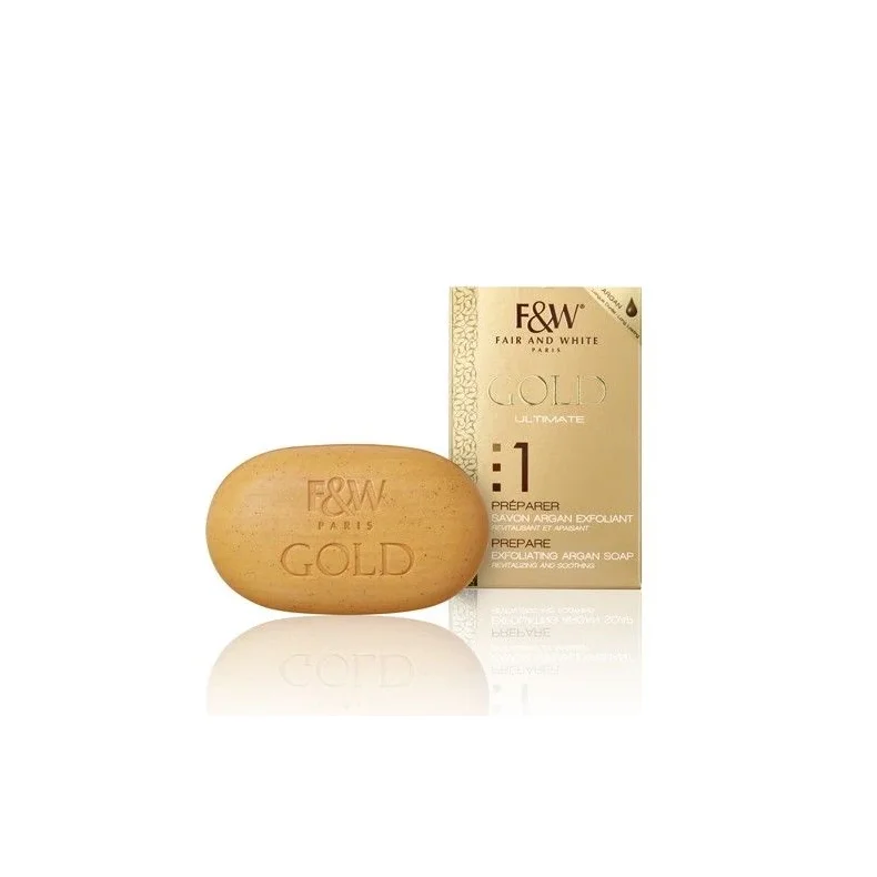 Fair &amp; White Gold 1 Eksfolierende Argan Sbe 200g