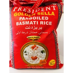 Prsident Golden Sella Parboiled Basmatiris