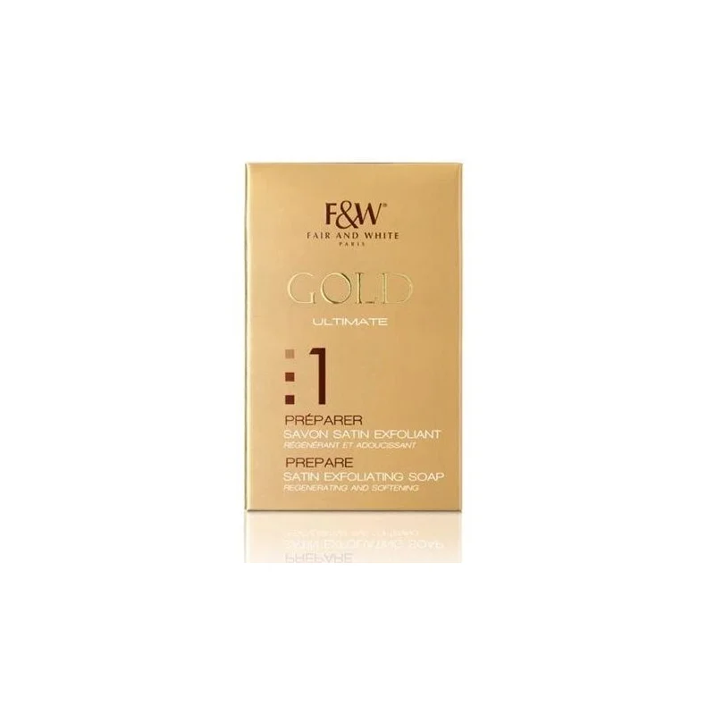 Fair &amp; White Gold Ultimate Exfoliating Soap 1