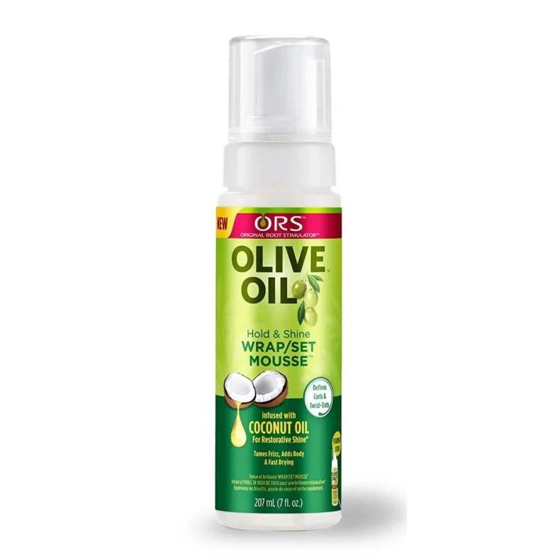 ORS Olive Oil Wrap Set Mousse Coconut 7oz