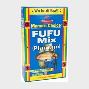 MAMAS CHOICE. FUFU MIX PLANTAINE